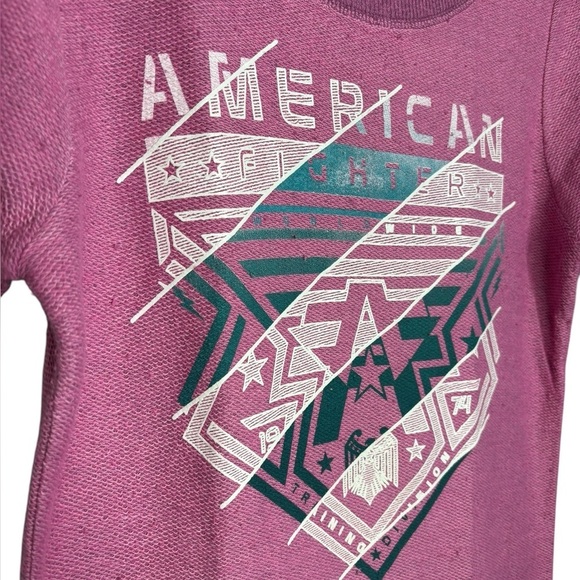 NWT AMERICAN FIGHTER Women's T-Shirt GLADBROOK Athletic Pink Size Medium - Picture 3 of 11